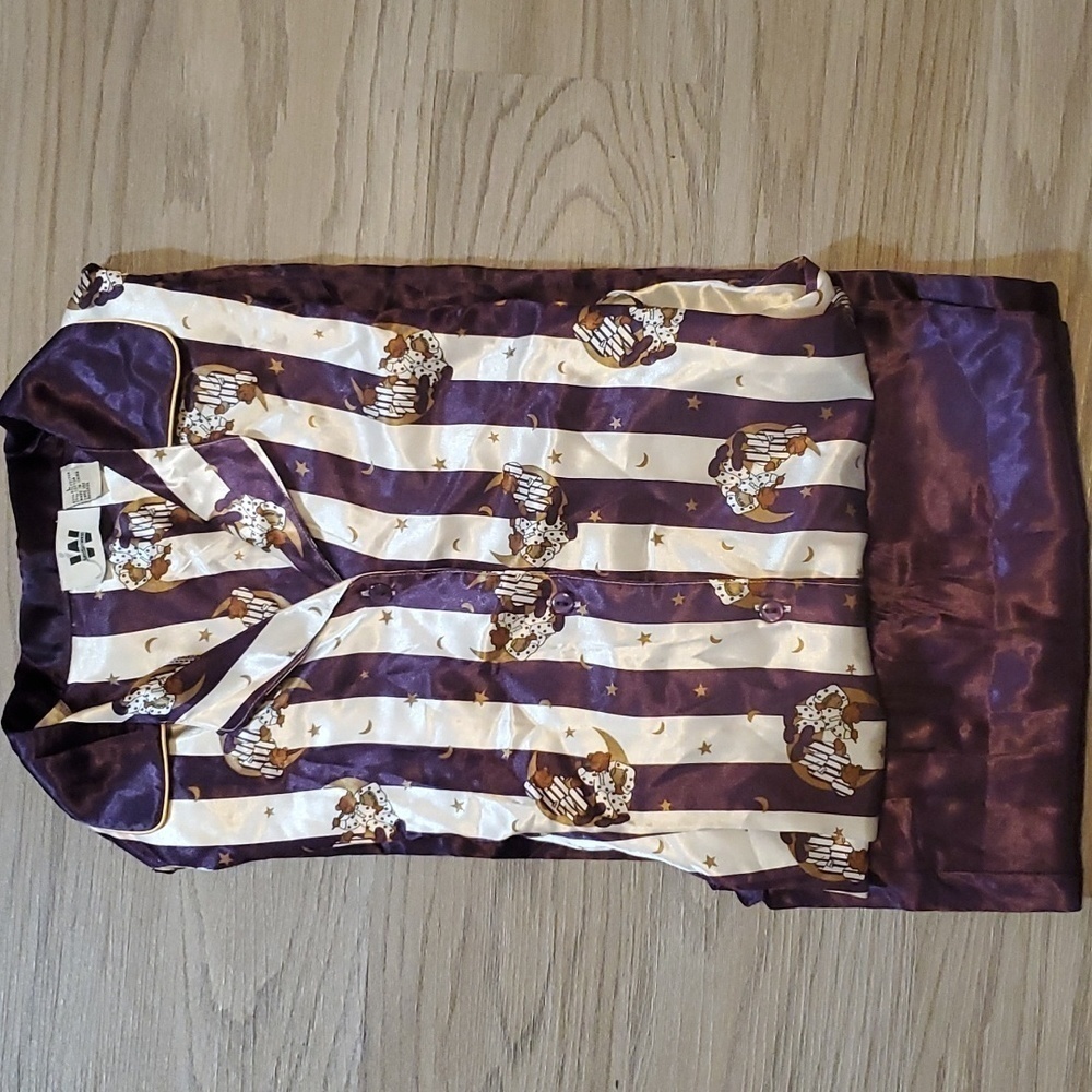 Junction West- Women's Pajama Set, Purple & White, Size Large
